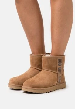 Ugg Classic Mini Side Logo StivalettiChestnut Donna Stivaletti UG111X06H-O11