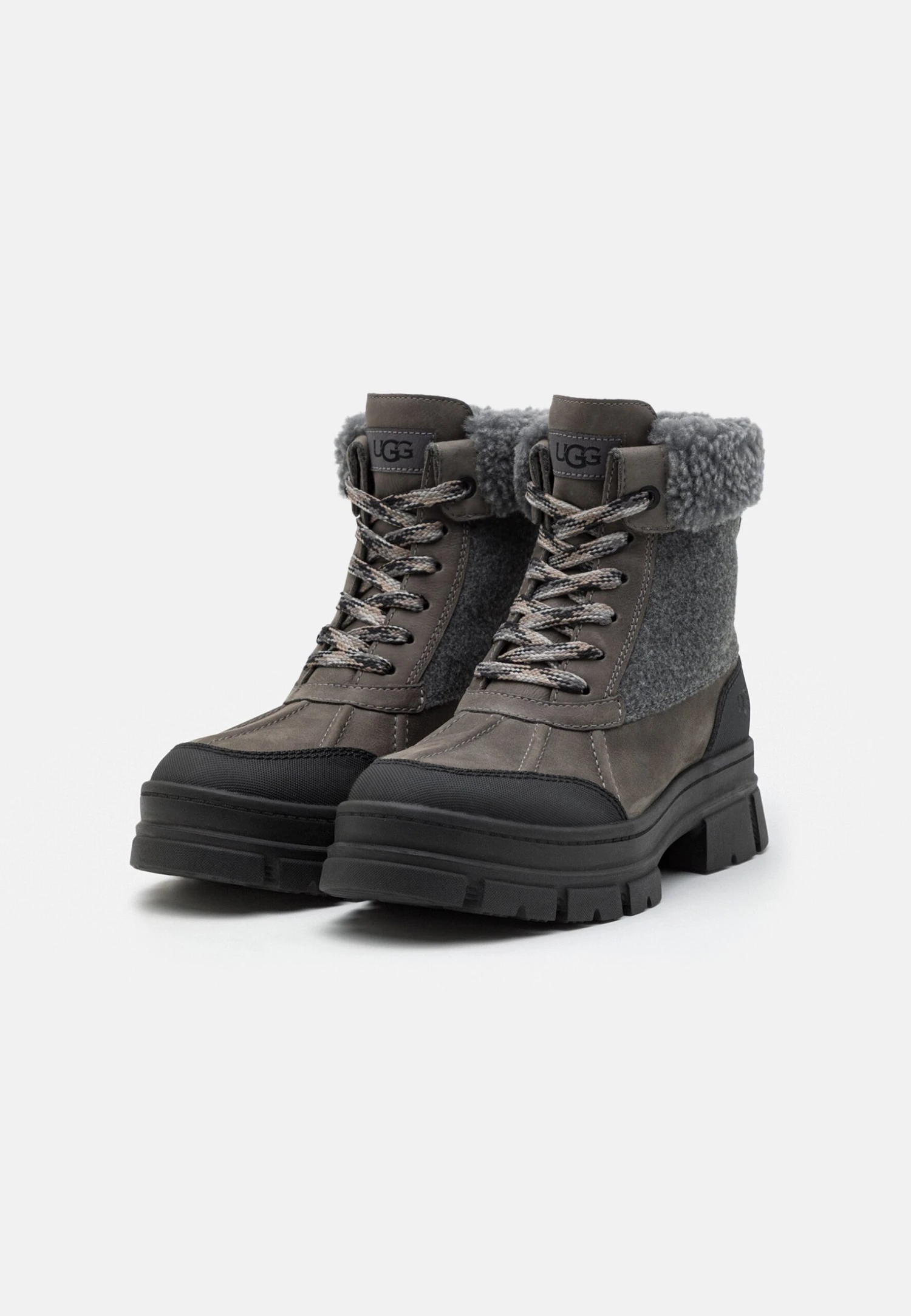 Ugg Ashton Addie TippedStivali Da Neve Charcoal Donna Stivali UG111X07Q-C11 3 Ugg Ashton Addie TippedStivali Da Neve Charcoal Donna Stivali UG111X07Q-C11 - immagine 3