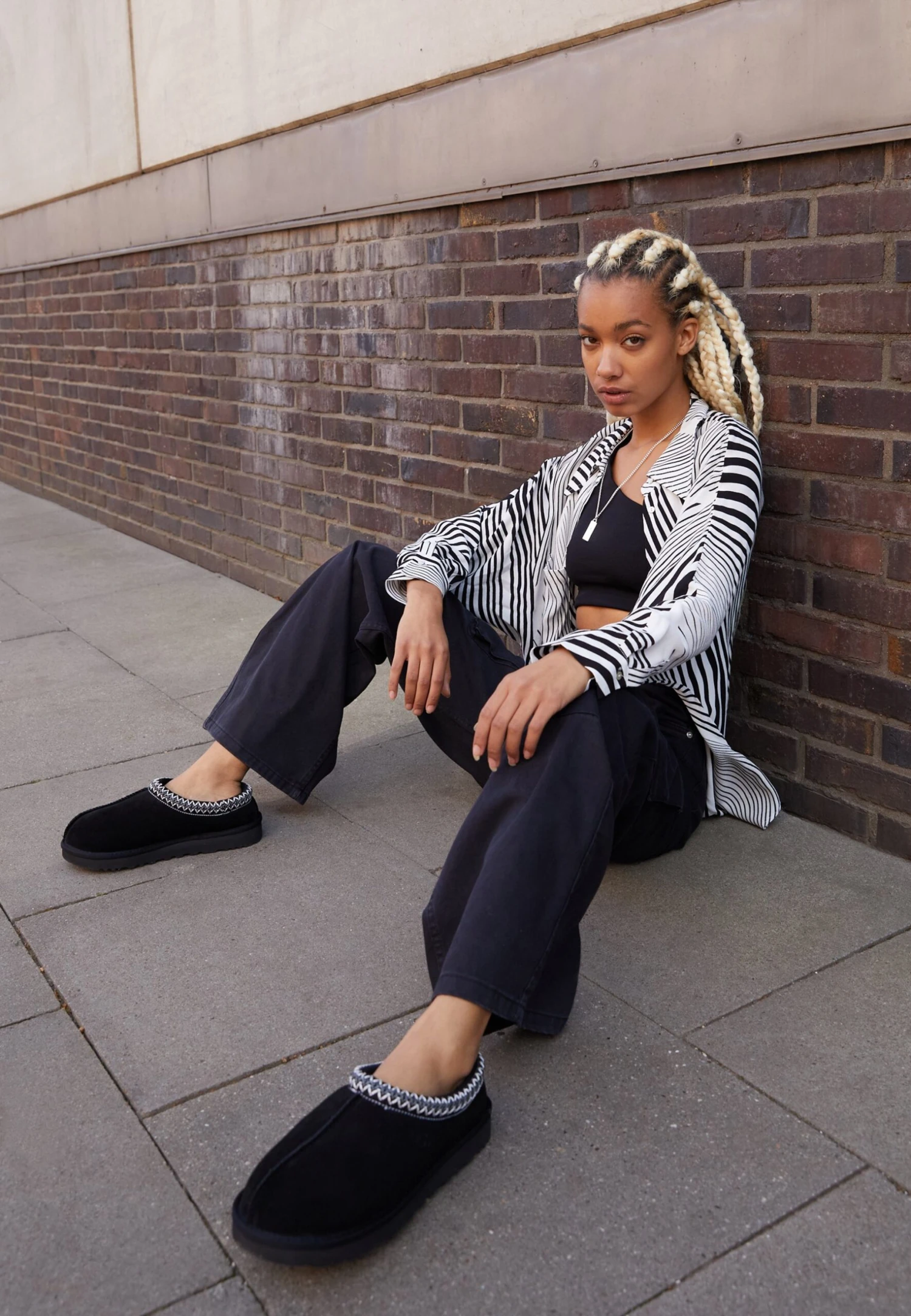 Ugg TasmanPantofoleBlack Donna Pantofole UG111D03D-Q11 1 Ugg TasmanPantofoleBlack Donna Pantofole UG111D03D-Q11