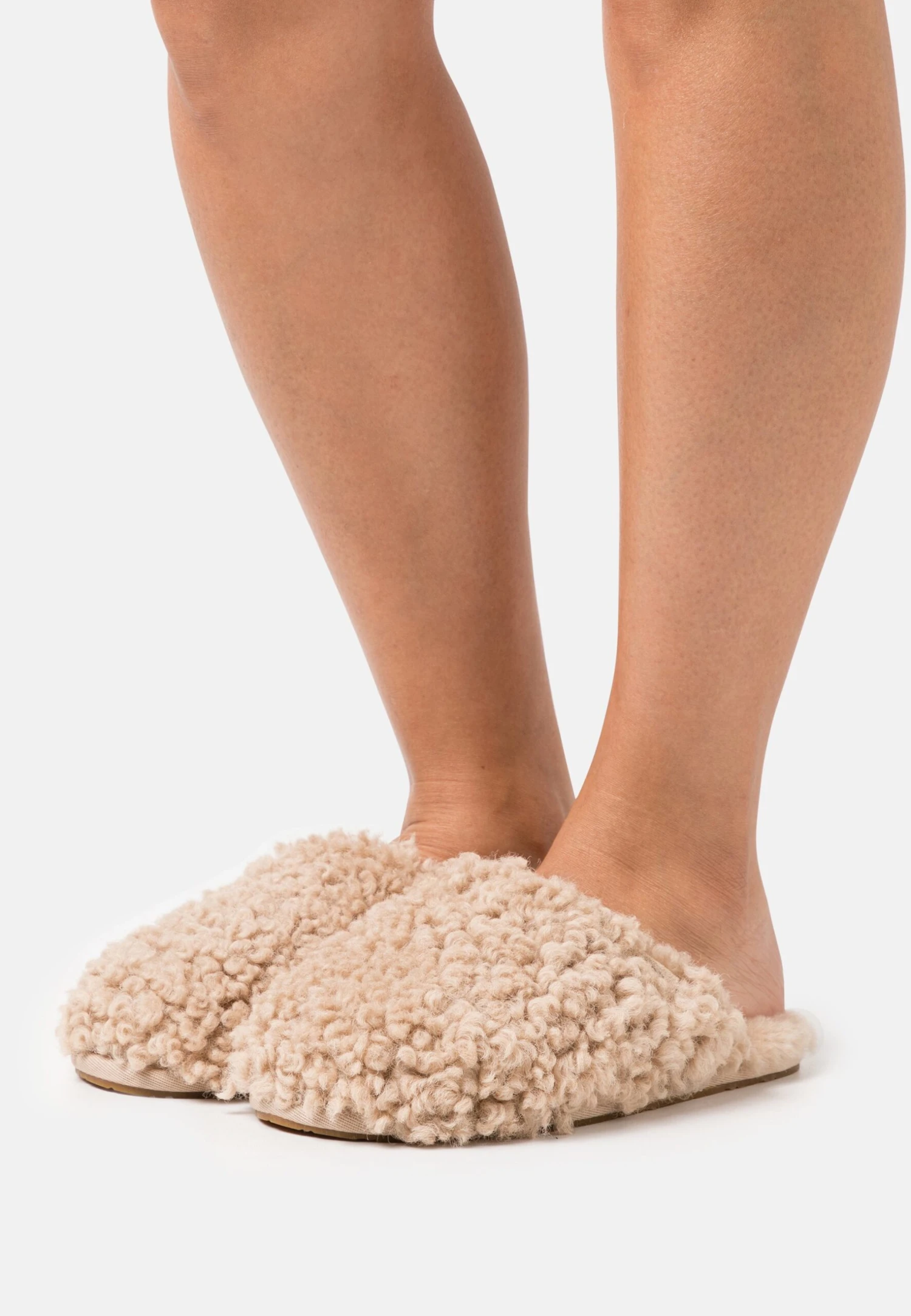 Ugg Maxi Curly Slide - Pantofole - Sand 1 Ugg Maxi Curly Slide - Pantofole - Sand