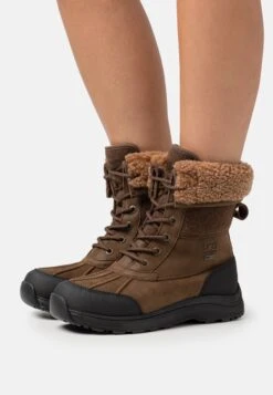 Ugg Adirondack TippedStivali Da Neve Dark Earth Donna Stivali UG111X082-O11