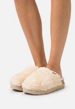 Ugg Fuzz SugarPantofoleNatural Donna Pantofole UG111D043-A11