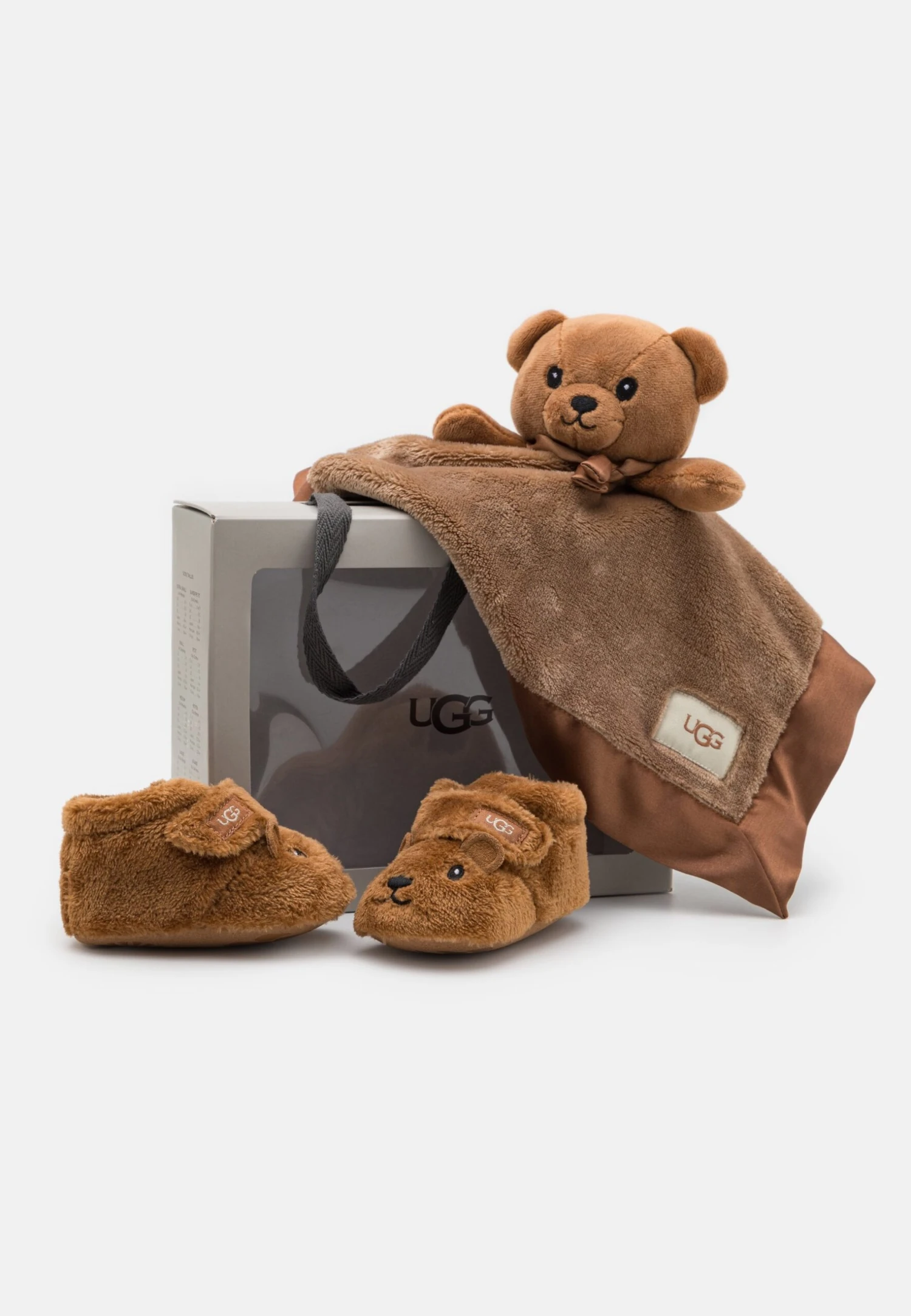 Ugg Bixbee And Lovey Bear Stuffie SetRegalo Per NascitaChestnut Bambini Scarpe Per Gattonare UG116F00C-B11 1 Ugg Bixbee And Lovey Bear Stuffie SetRegalo Per NascitaChestnut Bambini Scarpe Per Gattonare UG116F00C-B11