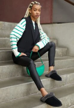 Ugg 17 Ugg Scuffette - Pantofole - Black/Grey