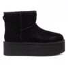 Ugg Classic Mini PlatformStivaletti Con PlateauBlack Donna Stivaletti UG111X06Z-Q11